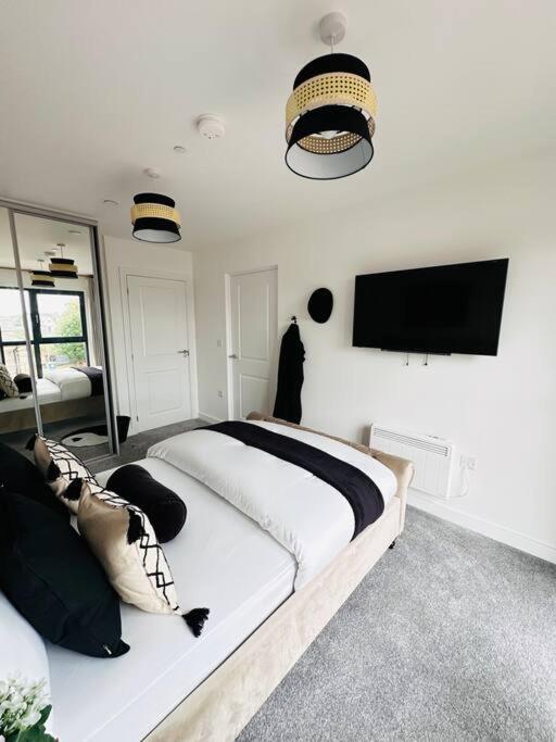 Central Derby Urban 2 Bedroom Flat - An Oasis Of Elegance! Free Parking And Wifi Suitable For Families And Professionals Buitenkant foto
