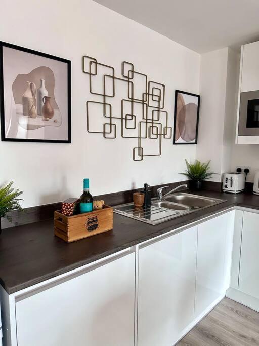 Central Derby Urban 2 Bedroom Flat - An Oasis Of Elegance! Free Parking And Wifi Suitable For Families And Professionals Buitenkant foto